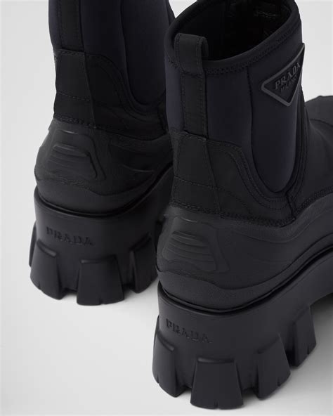 prada nylon boots|prada snakeskin boots.